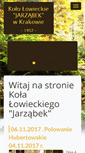 Mobile Screenshot of kljarzabek.pl